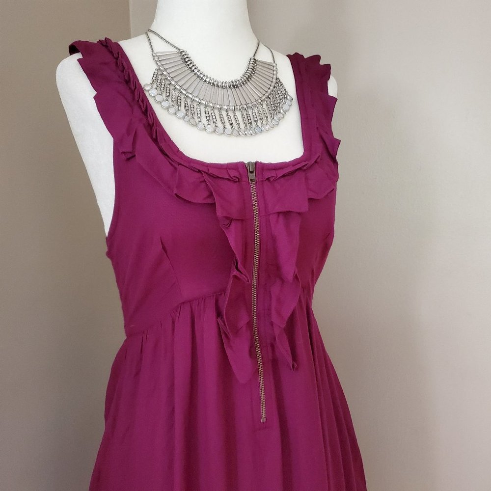 Urban Outfitters Kimchi Blue Purple Ruffle Sundress Size S NWT - Picture 8 of 16